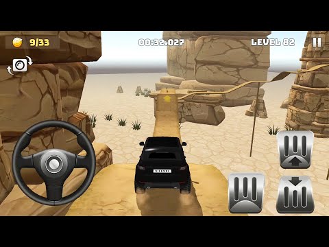 Mountain Climb 4x4 - Black Suv Driving Car Impossible Stunts - Car Simulator - Android Gameplay 3D