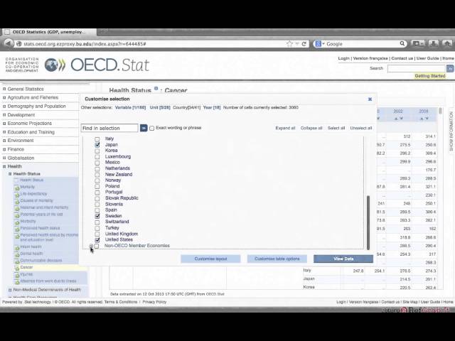 Pronúncia de vídeo de OECD em Inglês