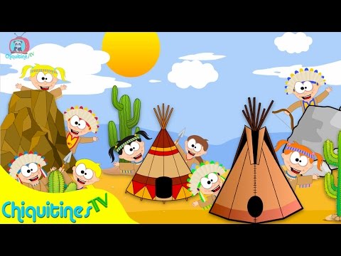 10 Indiecitos - Canción Infantil