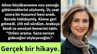 Ailem büyükannemi öğle yemeğine götürdü – 3 saat sonra valizi bir huzu