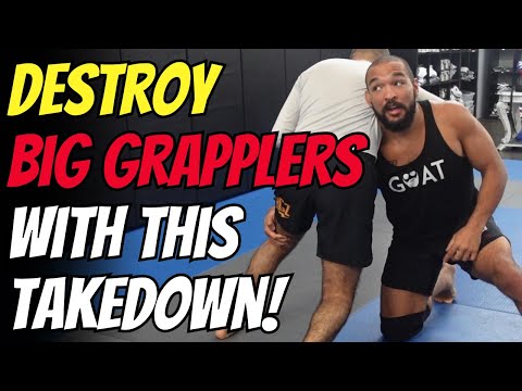 1 Easy Way to Takedown Bigger Opponents in BJJ & Wrestling (I Won a National Title with THIS Move)