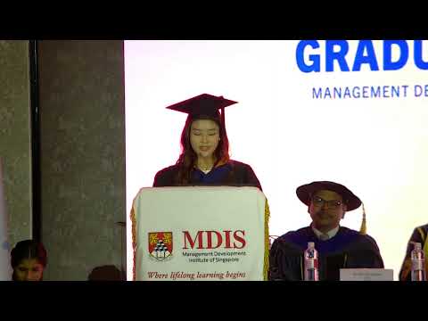 MDIS X University of Sunderland Graduation Ceremony