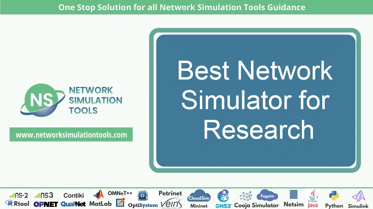Best Network Simulator for Research | Best Network Simulator for PhD Research Projects