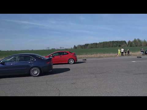 Honda Accord 2.4 VTEC vs Honda Civic Type R FN2