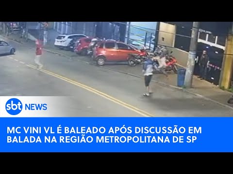 MC Vini VL é baleado após discussão em balada na Região Metropolitana de São Paulo