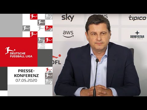 DFL-Mitgliederversammlung: die Pressekonferenz vom 07.05.2020