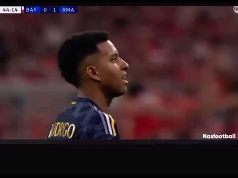 highlights of real madrid 2-2bayern.TONI KROSS IQ 2000😍