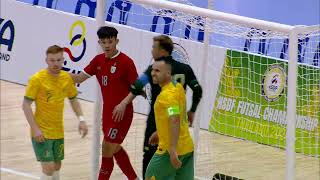Highlight : NSDF Futsal Championship Thailand 2024 Thailand 3-4 Australia
