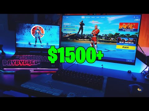 The BEST Laptop Gaming Setup ($1500+)