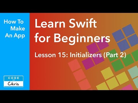 Learn Swift for Beginners - Ep 15 - Initializers Part 2 (Designated and Convenience Initializers)