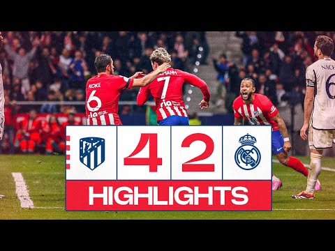 HIGHLIGHTS | ATLÉTICO DE MADRID 4-2 REAL MADRID | COPA DEL REY