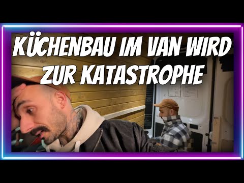 Ich baue meinen Van um! Küchenzeile bauen wird zur Katastrophe TEIL 2🫠 #012