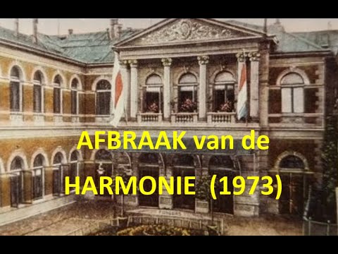 Harmonie in Groningen afgebroken  (1973)