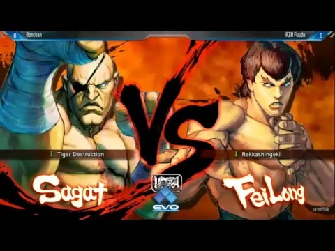 EVO 2014 Winners Finals   Bonchan Sagat vs Fudo Fei Long
