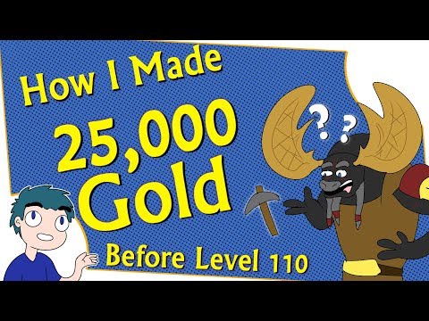 World of Warcraft - Make 25k Gold While Leveling - Gathering Profession Overview