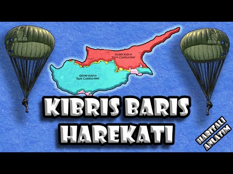Kıbrıs Barış Harekatı - Haritalı Anlatım