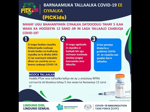How to Register Your Child for COVID-19 Vaccination (Somali)