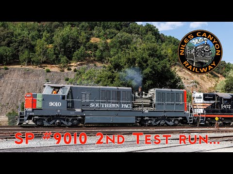 NCRy - SP #9010 - Second powered test run - 08.21.2023