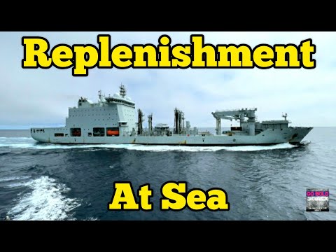 Navy Replenishment At Sea (RAS) Explained - A Master Class in Underway Replenishment of a Warship!