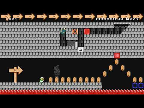 Shell Attack Speedrun [30s] by ZackScott - Super Mario Maker 2 - No Commentary 1bu