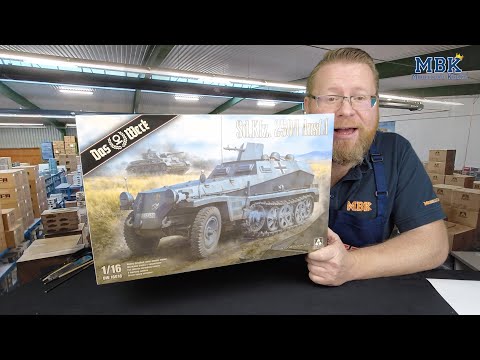 MBK packt aus SPEZIAL - 1:16 Sd.Kfz. 250/1 Ausf. A (Das Werk DW16018)