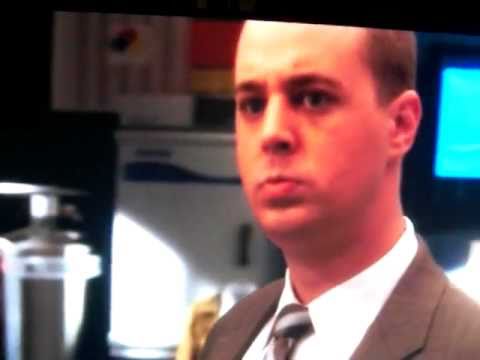 NCIS McGee drags Abby out of her lab.