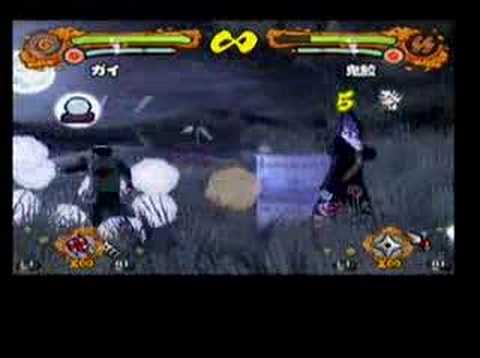 Naruto Shippuuden: Narutimate Accel - Gai vs Kisame
