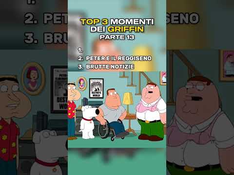Top 3 Momenti dei Griffin - Family Guy moments #familyguy #top5 #moment #videodivertenti #shorts
