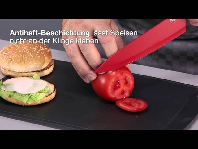 Video Teaser für Kuhn Rikon Colori+ Kochmesser (deutsch)