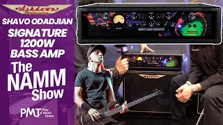 Video thumbnail for Shavo Odadjian From System Of A Down's NEW Custom Ashdown 1200 Watt Bass Head! - NAMM 2025 by PMTVUK