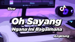 Download lagu DJ OH SAYANG NGANA INI BAGAIMANA SLOW ANGKLUNG | VIRAL TIK TOK mp3