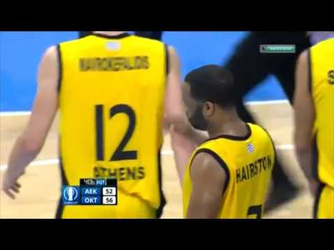 Tony Mitchell, new Estudiantes player: 39 points vs. AEK