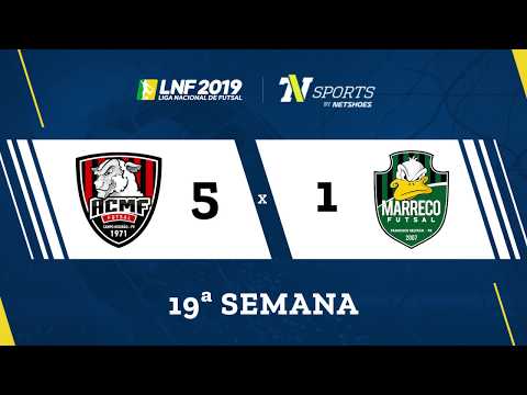 LNF2019 - Gols - 19r - Campo Mourão 5 x 1 Marreco