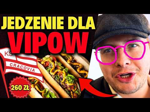 JEDZENIE DLA VIPÓW NA MECZU CRACOVII - CZY WARTO KUPIĆ TEN BILET?!