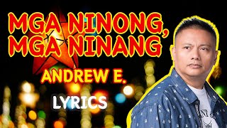 Andrew E - Mga Ninong, Mga Ninang  Lyrics Video