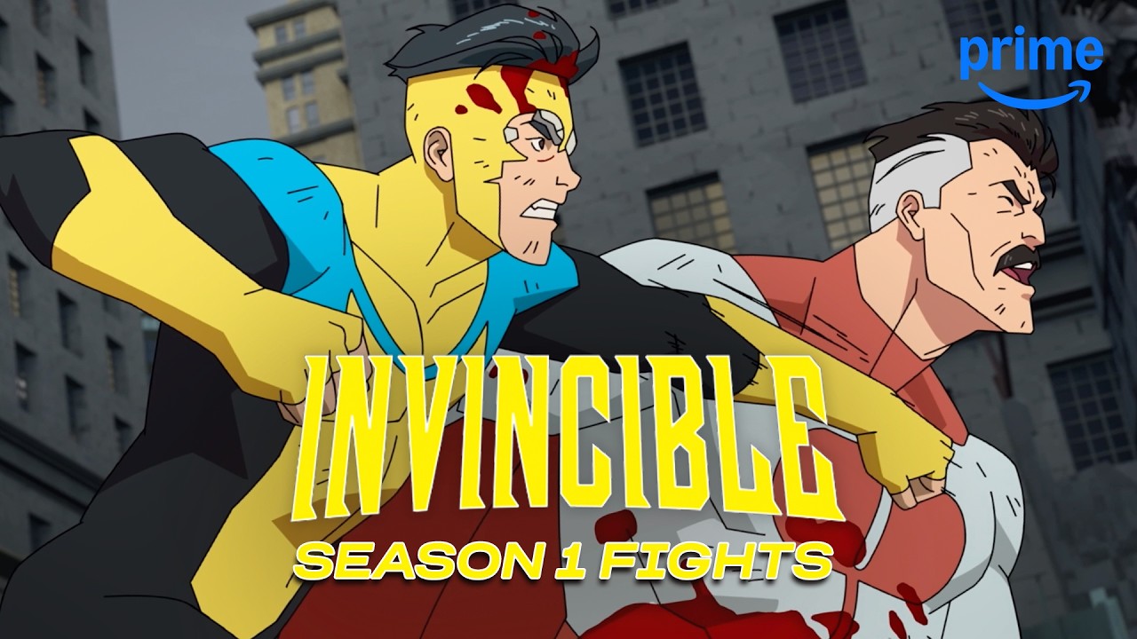 ALL Season 1 Fight Scenes | Invincible | Prime Video