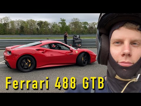 First time on the track! | Ferrari 488 GTB (V8 Twin Turbo!)