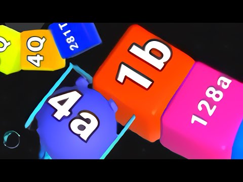 JELLY CUBE RUN 2048 — '2b' CUBE // 2048 QUINTILLION Final Score! (Gameplay)