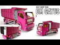 MEMBUAT DUMP TRUK OM GAYUS DARI KARDUS BEKAS MINIATUR TRUK OLENG