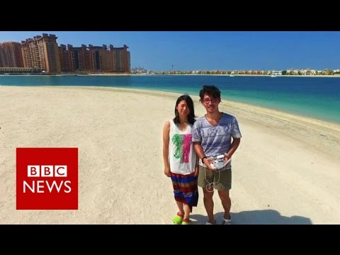 Taking a drone on honeymoon - BBC News