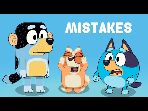 FUNNIEST MISTAKES IN BLUEY