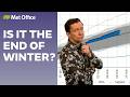 20/02/2026 – The end of winter? – Met Office weather forecast UK
