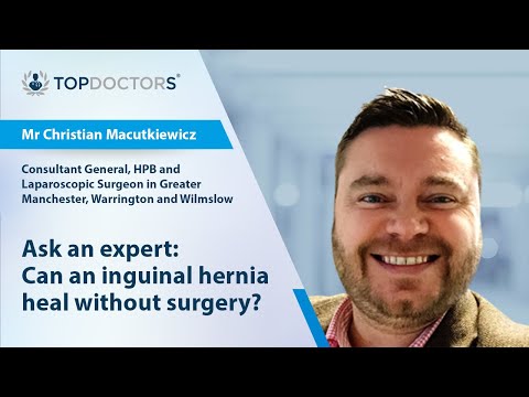 Ask an expert: Can an inguinal hernia heal without surgery? - Online interview