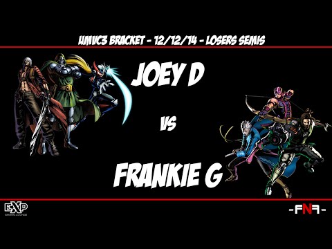 FNF 12-12-14 - UMVC3 - Joey D vs. Frankie G - Losers Semis