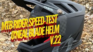 MTB RIDER SPEED-CHECK // O'Neal Blade V.22 // NEW !!