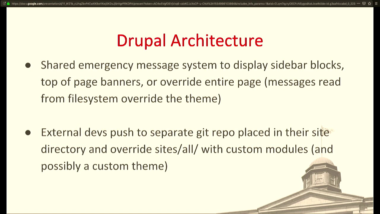 DrupalCon Seattle 2019: Case Study: How & why Drupal powers 900 websites at McGill University