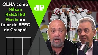 ‘Sabe por que eu estou acreditando nesse São Paulo?’ Olha como Nilson Cesar rebateu Flavio Prado