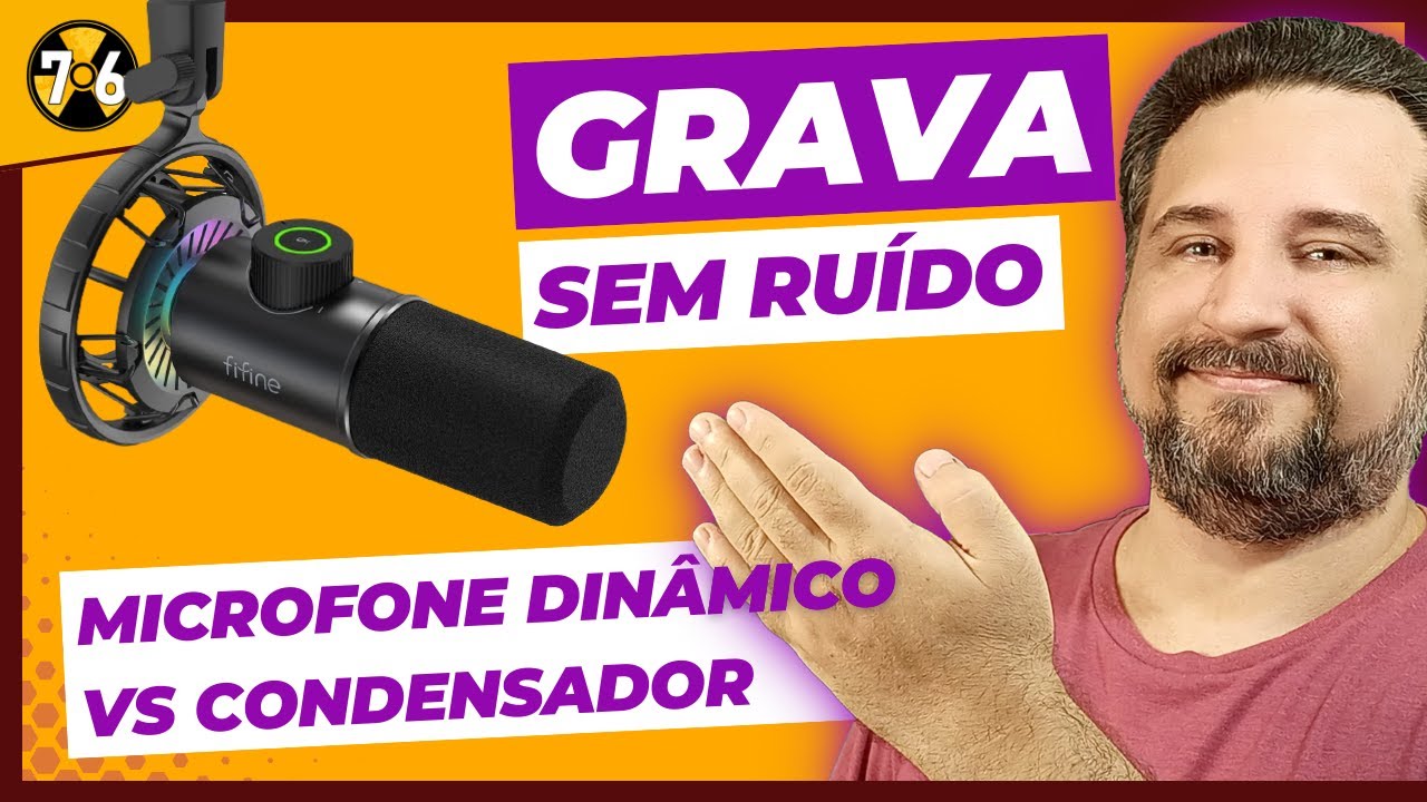 🎤✅ Microfone Condensador Vs Dinâmico - Gravação sem Ruídos com Fifine K658