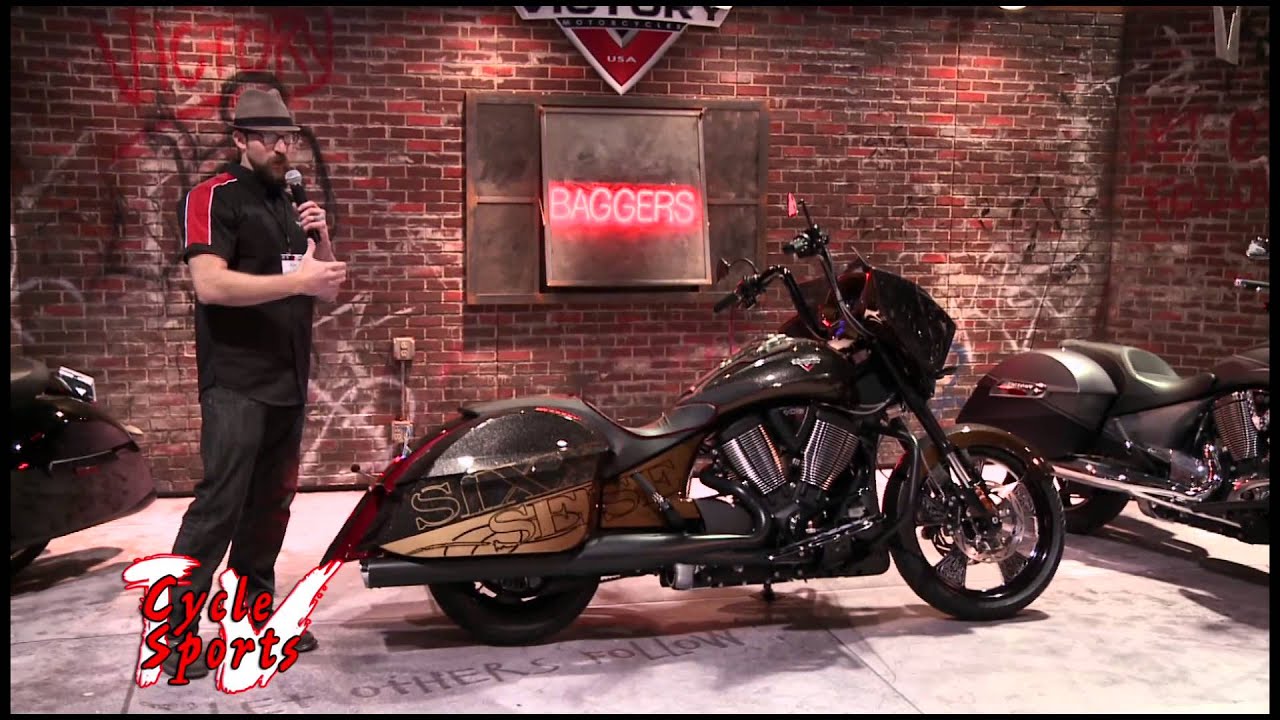 Victory Motorcycles Custom Cross Country 8 ball