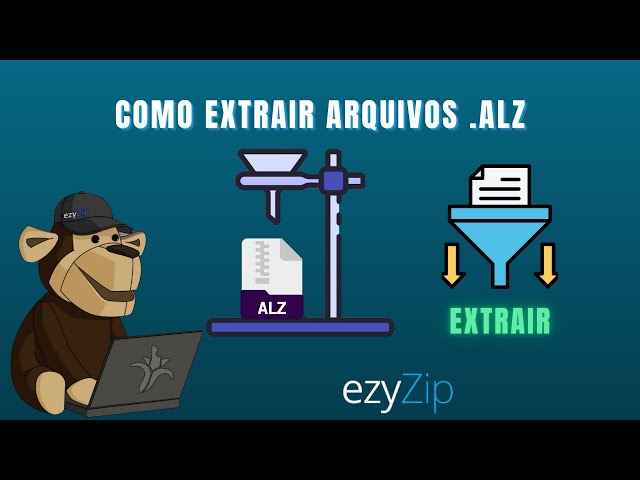 Como Extrair Arquivos ALZ │ Sem Instalação de Software